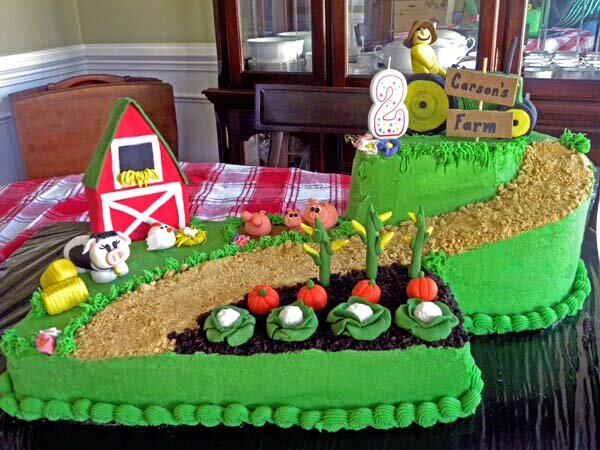 John Deere Farm Cake