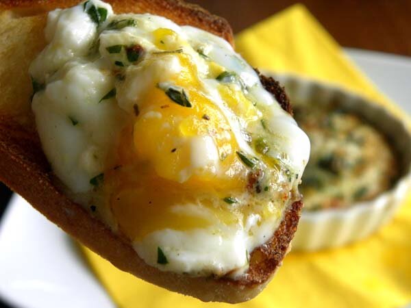 Herbed Baked Eggs